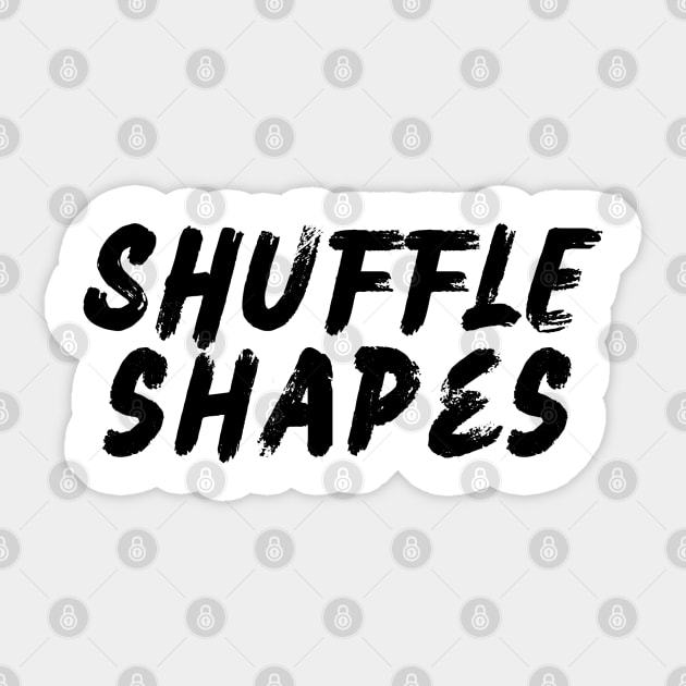 Shuffle Shapes Sticker by Shuffle Dance